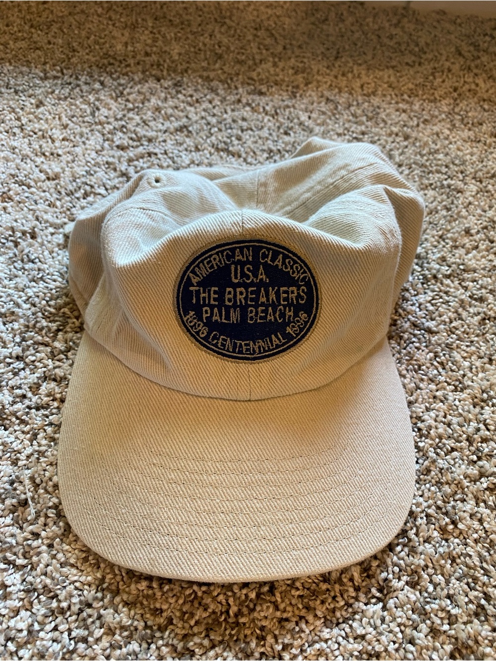 Palm Beach Embroidered Baseball Cap